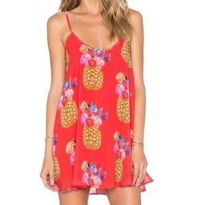 Show Me Your MuMu Pineapple Mini Dress